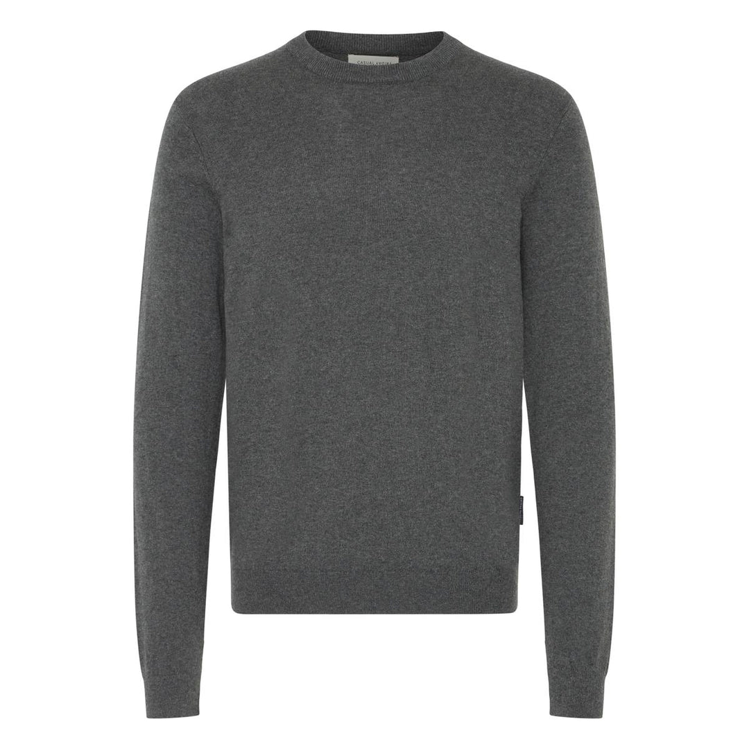 CFHALFDAN CREWNECK KNIT "DARK GREY MELANGE"