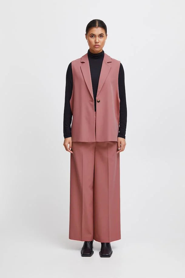 ICHI LEXI WIDE PANTS