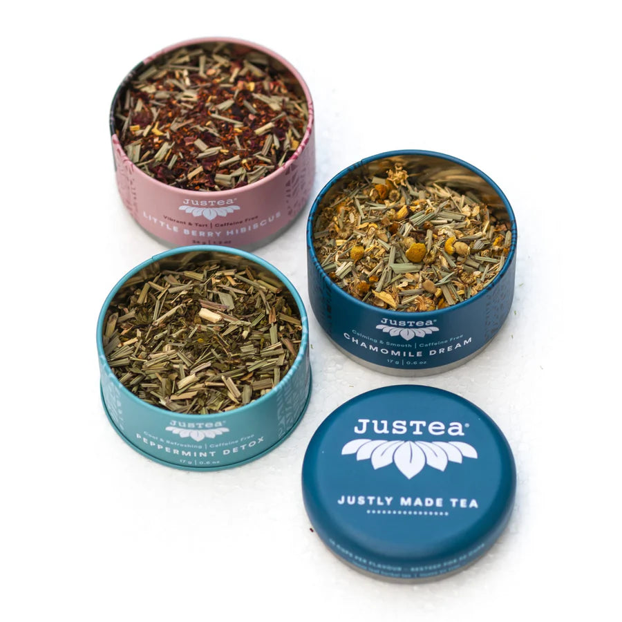 HERBAL TEA TRIO & SPOON