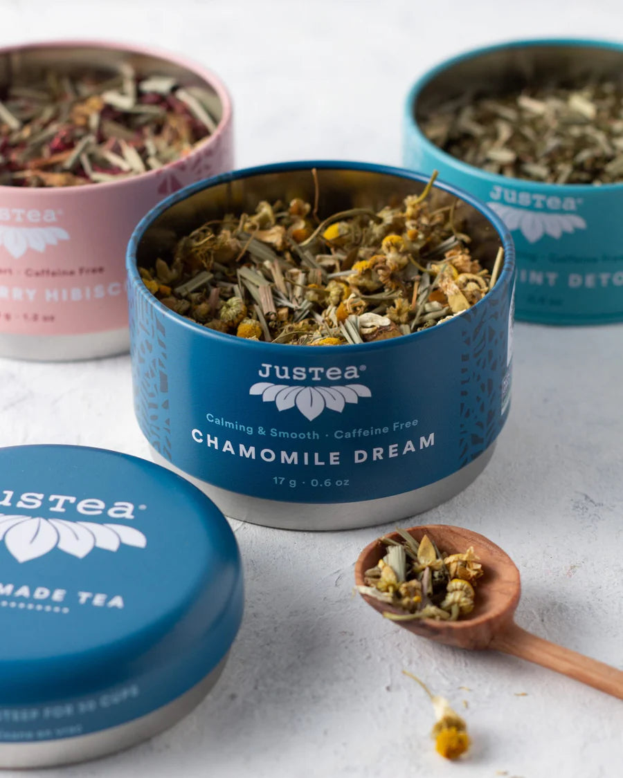 HERBAL TEA TRIO & SPOON