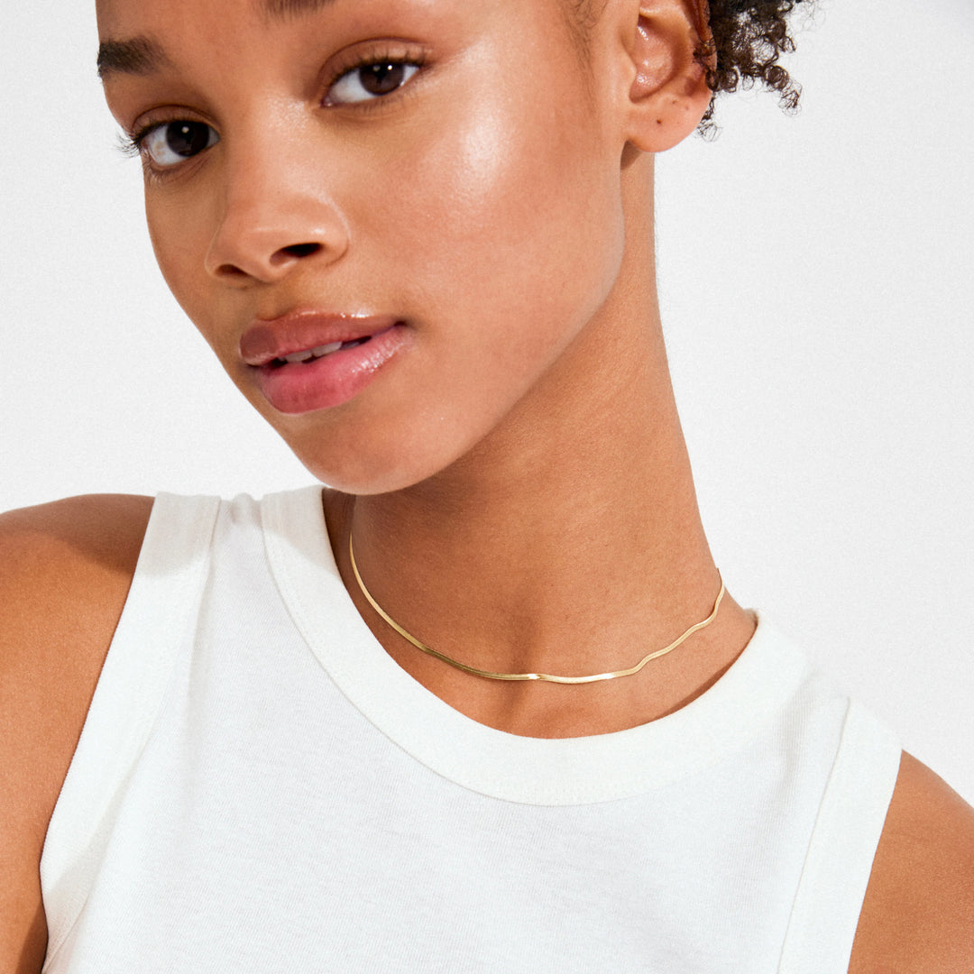 NIKITA NECKLACE "GOLD PLATED"