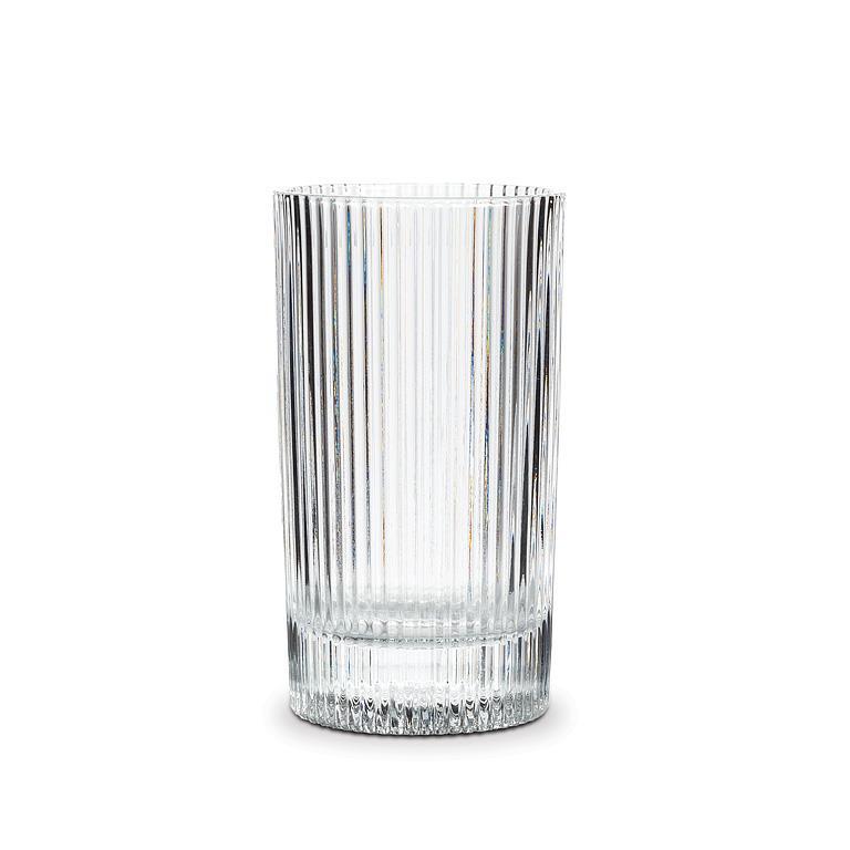 VERTICAL OPTIC HIBALL GLASS - 5.5''H (14OZ)