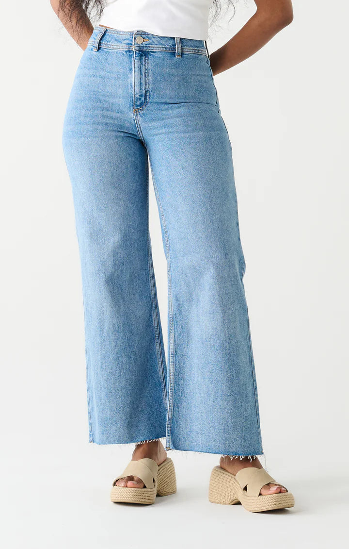 HIGH WAIST CULOTTE JEANS