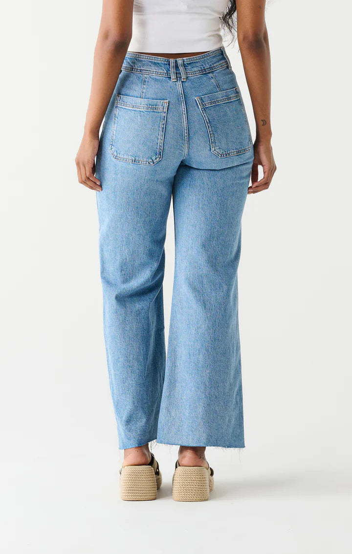 HIGH WAIST CULOTTE JEANS