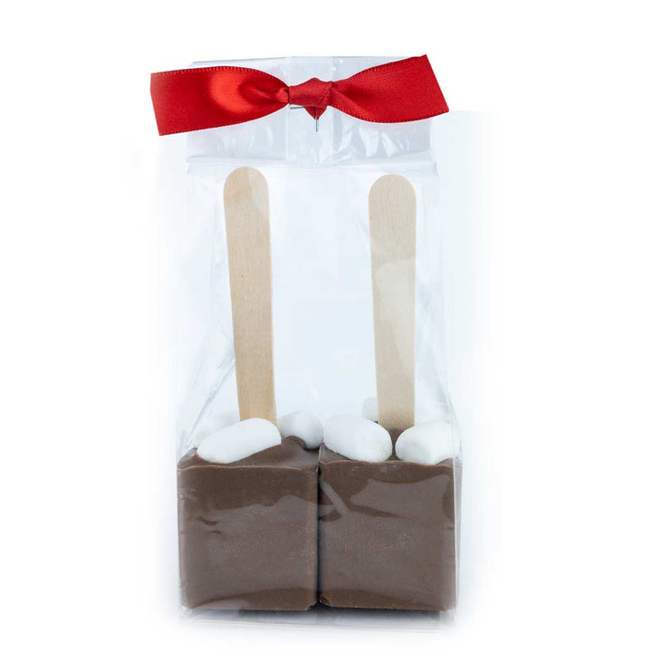 MILK HOT CHOCOLATE STICKS, SET OF 2