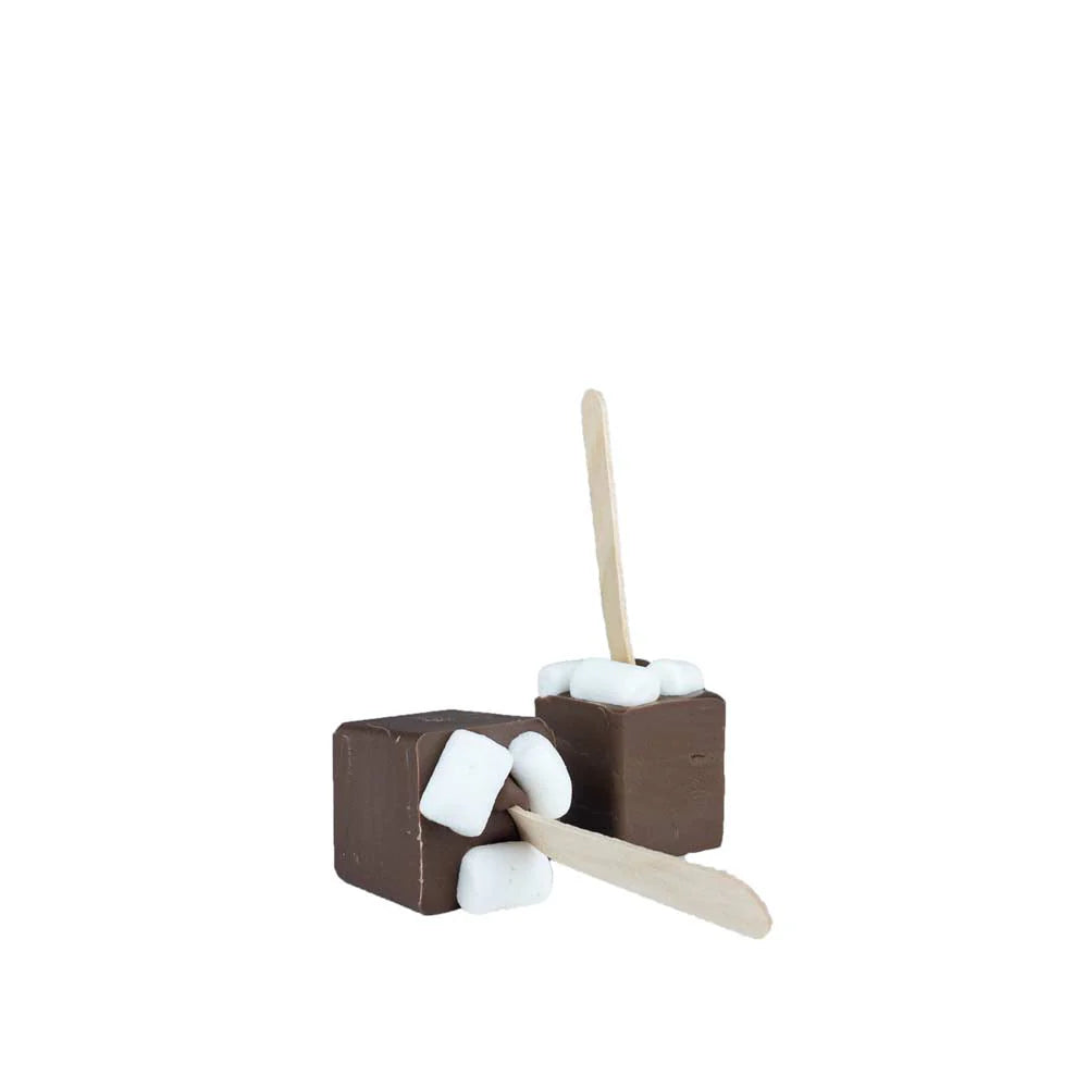 DARK HOT CHOCOLATE STICKS, SET OF 2