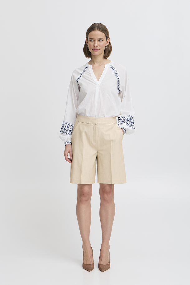 B.YOUNG DANTA SHORTS - HUMUS MELANGE