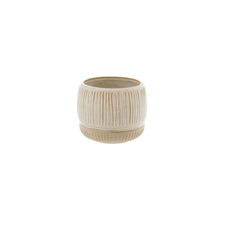 ISLA STRIPE POT - SMALL