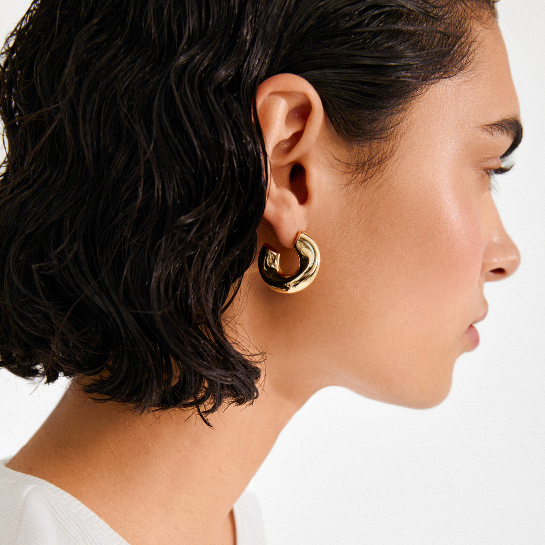 JENNINGS EARRINGS "GOLD PLATED"