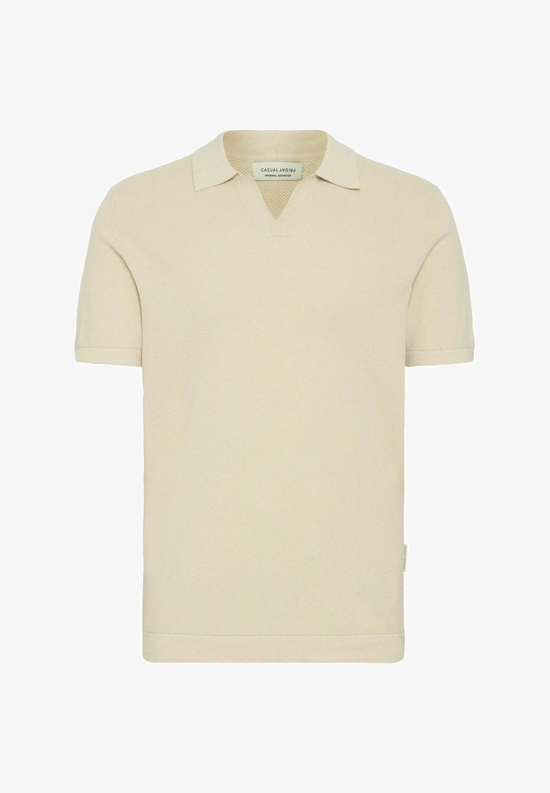 CFMATEO SS STRUCTURED POLO KNIT "JET STREAM"