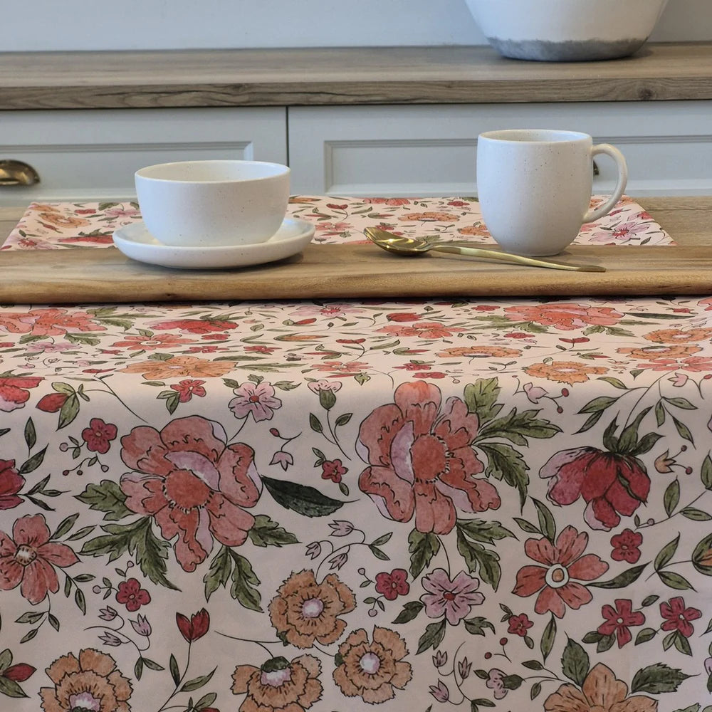 JOIE FLORAL TABLECLOTH 54X72
