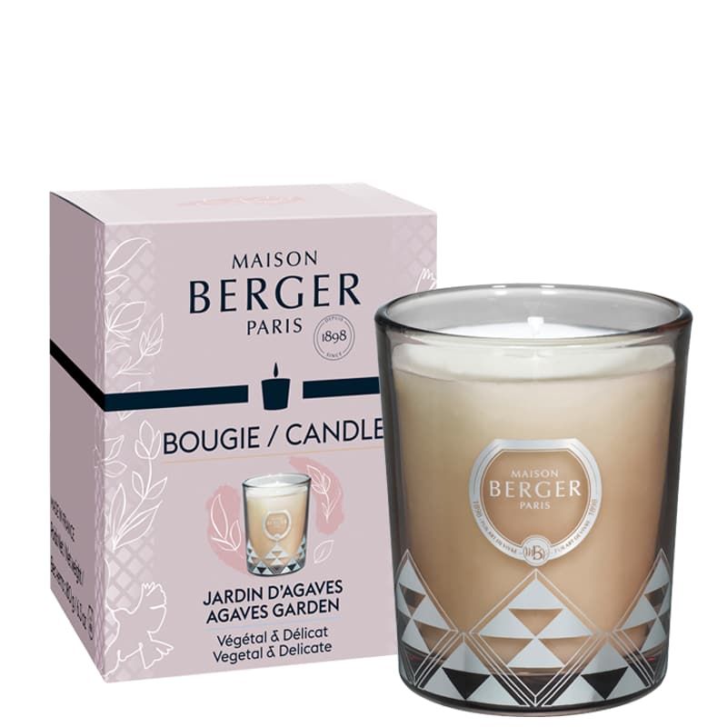Maison Berger "Dusty Rose" Joy Scented Candle – Agave Garden