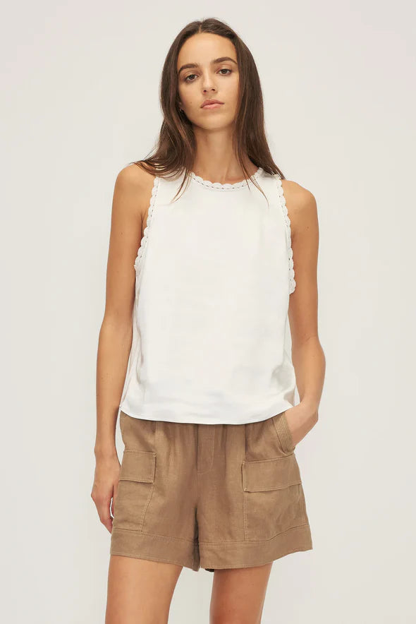 KELSI TOP "OFF WHITE"