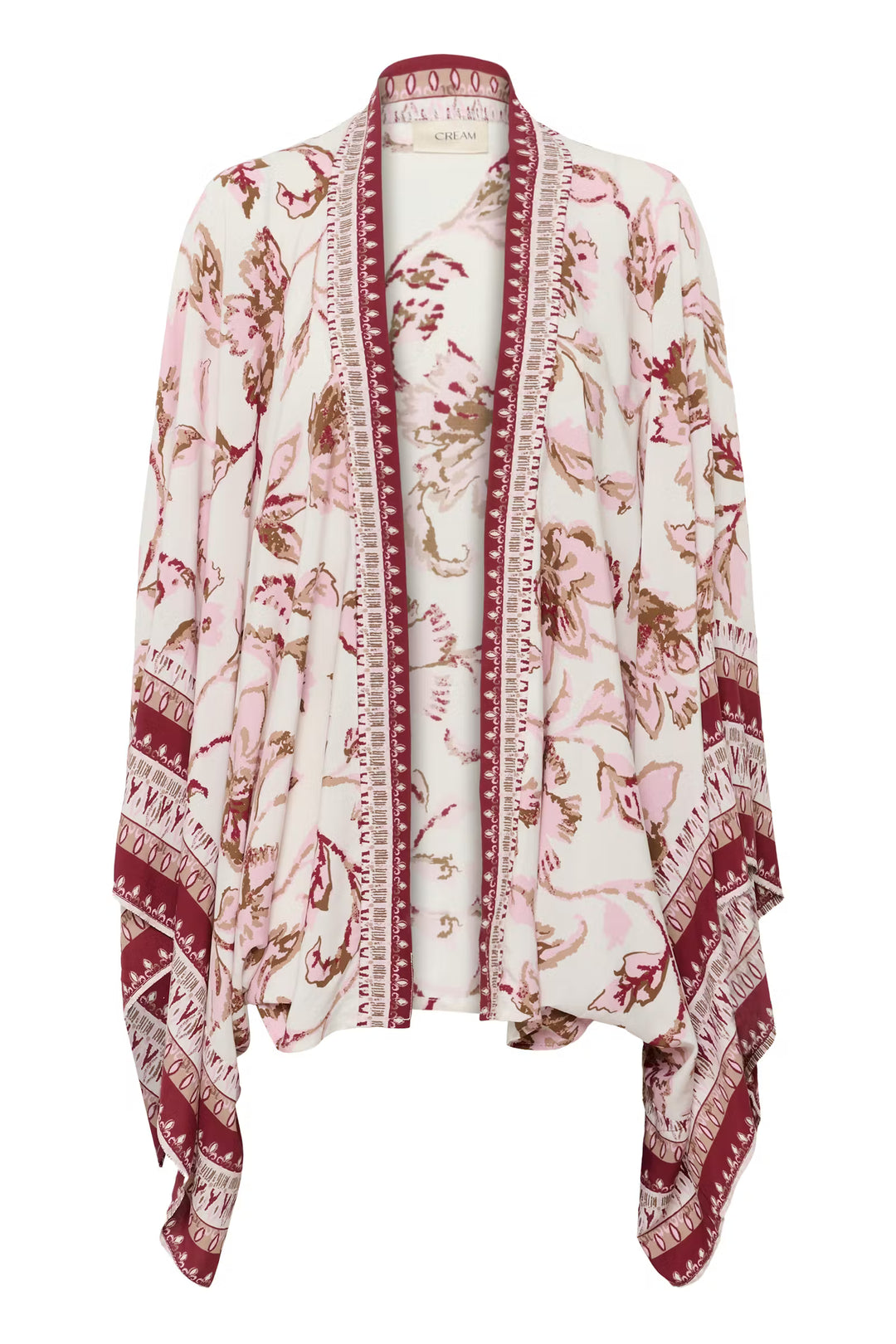 CRKAMOIL KIMONO "PINK FLOWER"