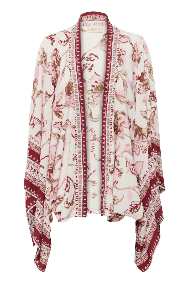 CRKAMOIL KIMONO "PINK FLOWER"