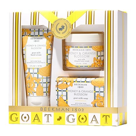 HONEY &amp; ORANGE BLOSSOM 3 PIECE BODYCARE GIFTSET