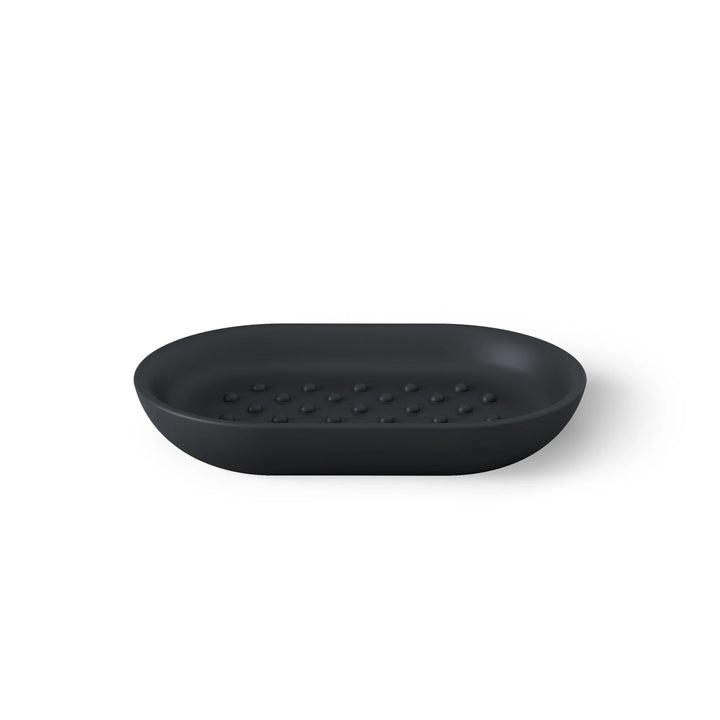UMBRA JUNIP OVAL SOAP DISH - BLACK