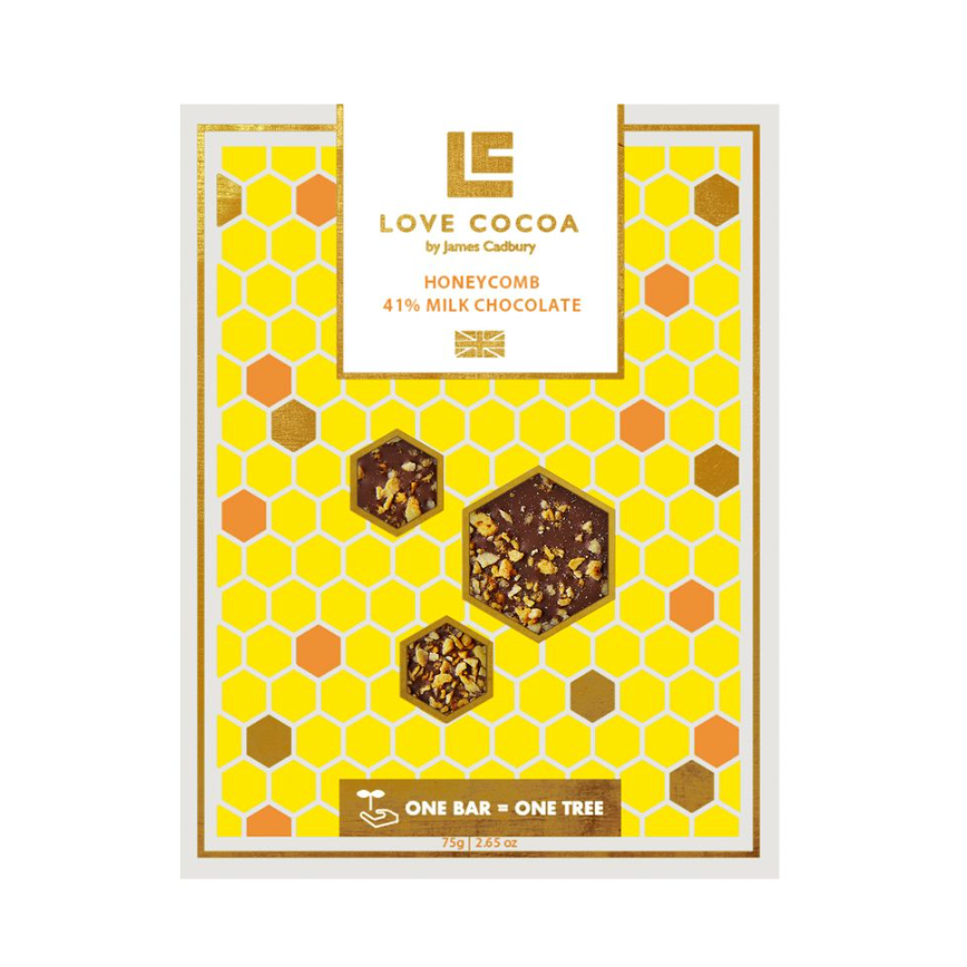 HONEYCOMB MILK CHOCOLATE BAR