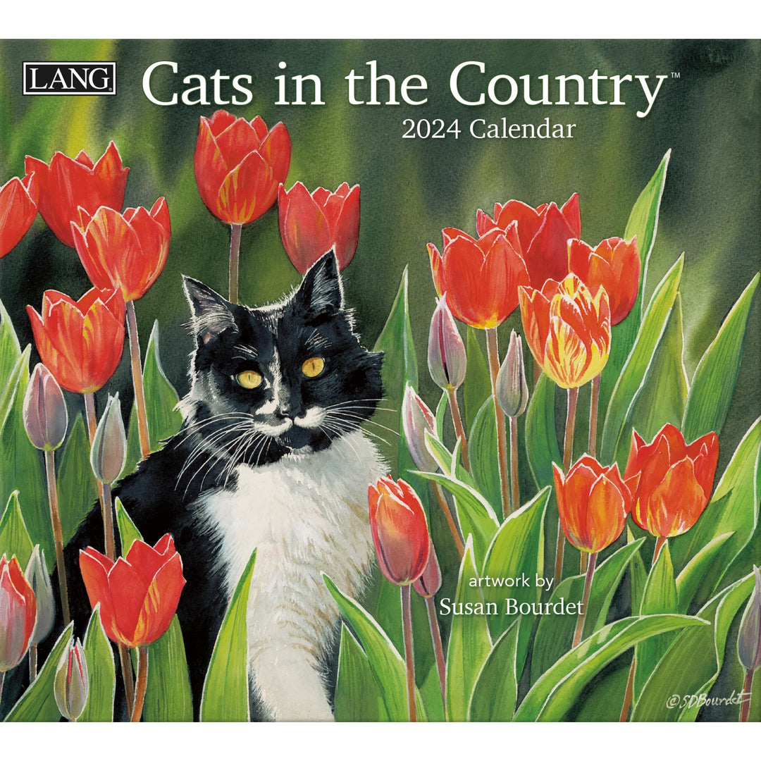 LANG Calendar - Cats in the Country 2024