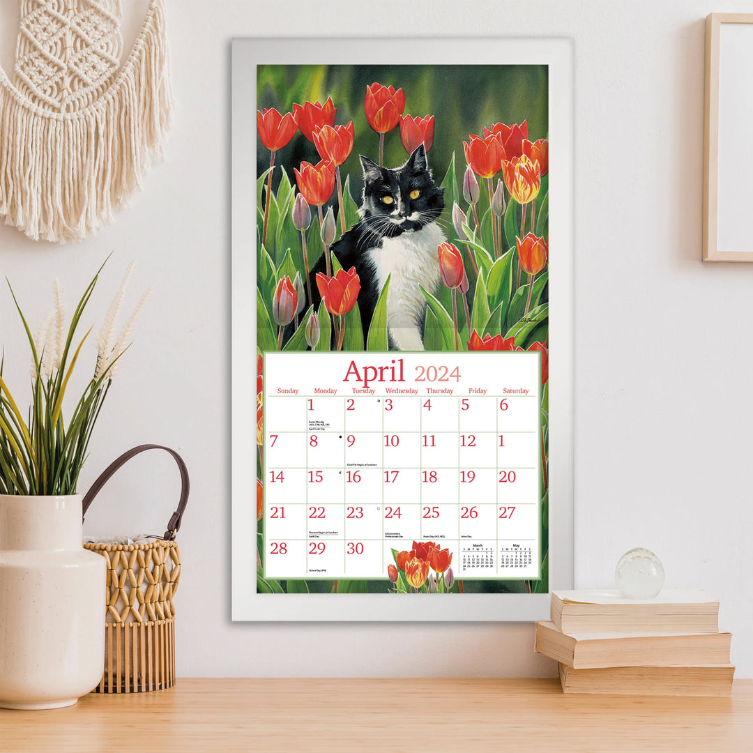 LANG Calendar - Cats in the Country 2024