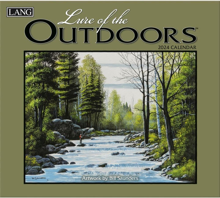 LANG Calendar - Lure of the Outdoors 2024