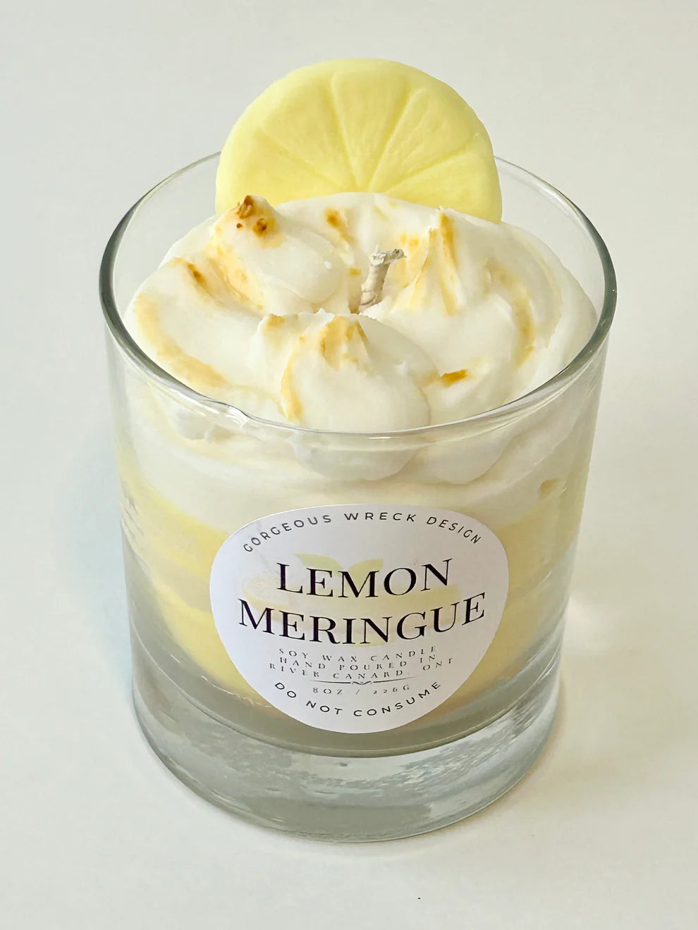 LEMON MERINGUE PIE DESSERT CANDLE