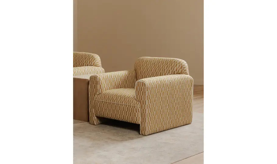 LEO ACCENT CHAIR "CHARTREUSE"
