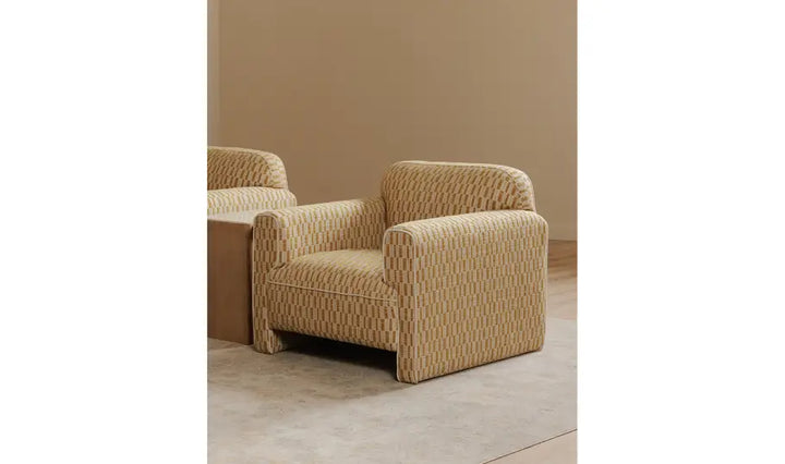 LEO ACCENT CHAIR "CHARTREUSE"