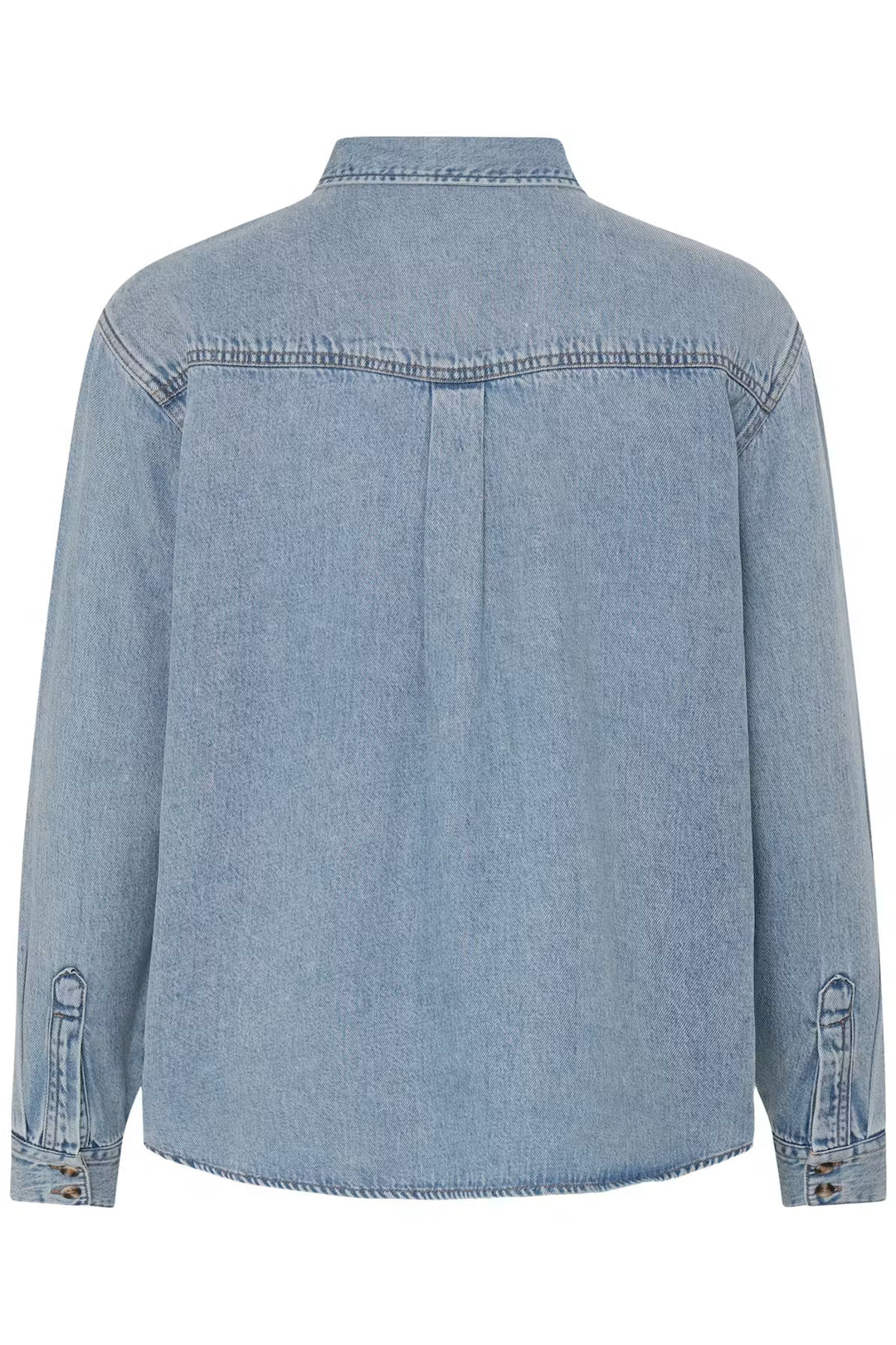 BYLEVENA SHIRT "LIGHT BLUE DENIM"