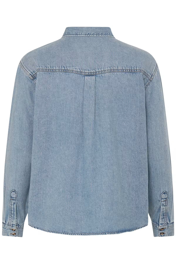 BYLEVENA SHIRT "LIGHT BLUE DENIM"