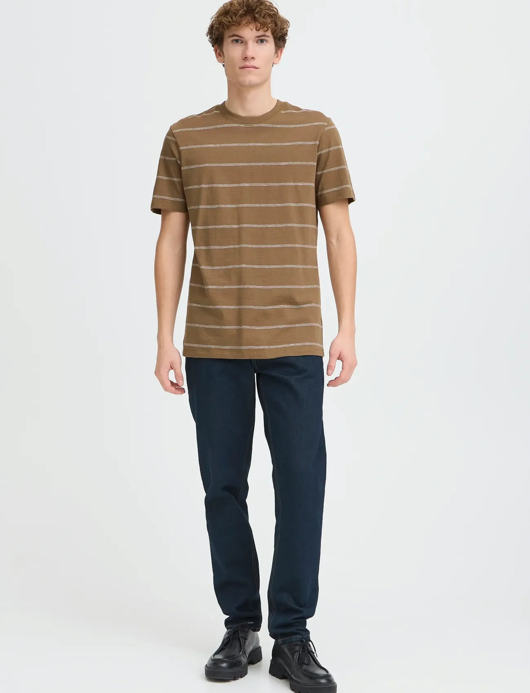 CFLIE STRIPED SLUB TEE "CUB"
