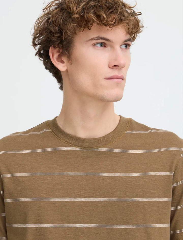 CFLIE STRIPED SLUB TEE "CUB"