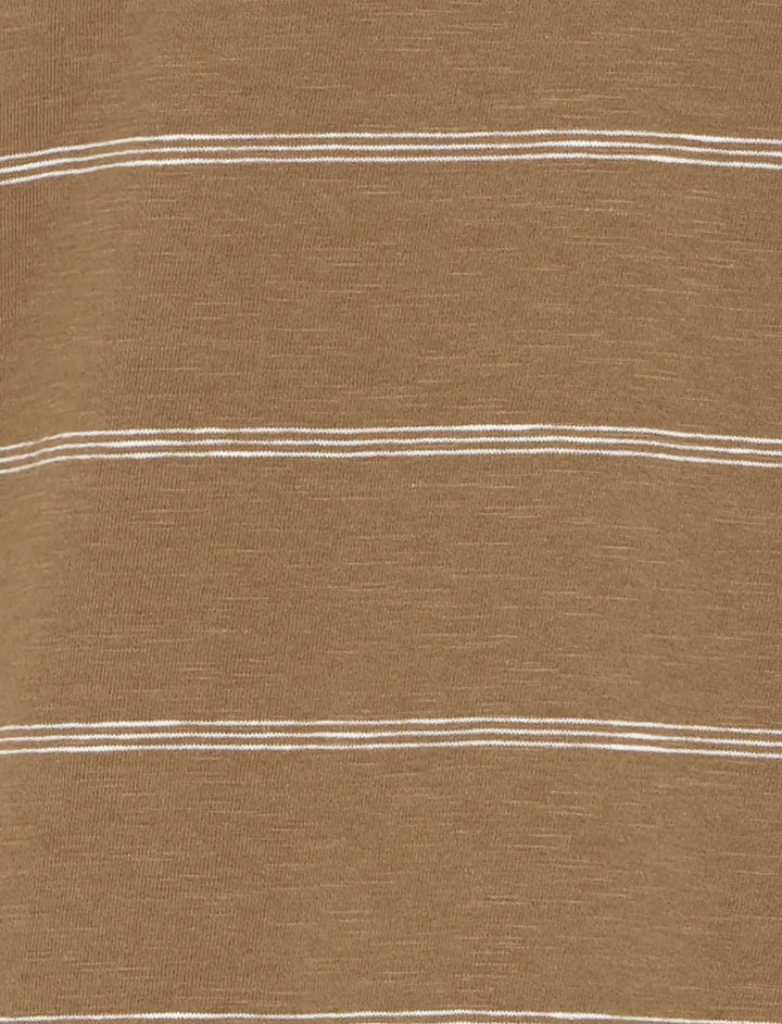 CFLIE STRIPED SLUB TEE "CUB"