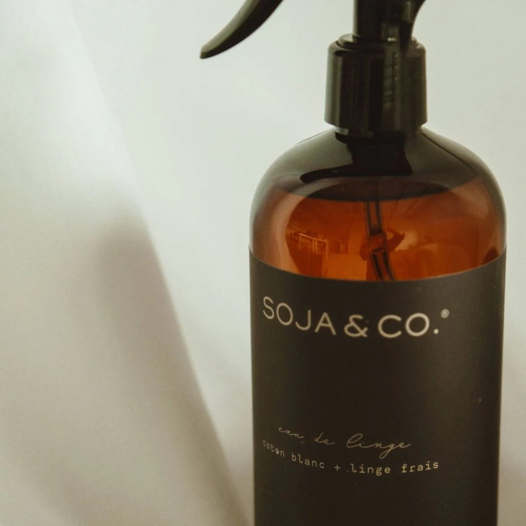 LINEN WATER - WHITE COTTON + FRESH LINEN 475ML