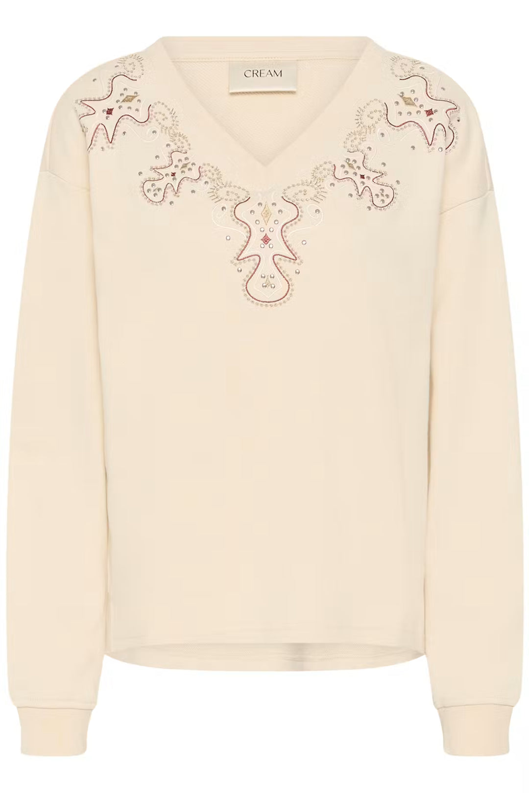 CRLUCIANA SWEATSHIRT "BLEACHED SAND"