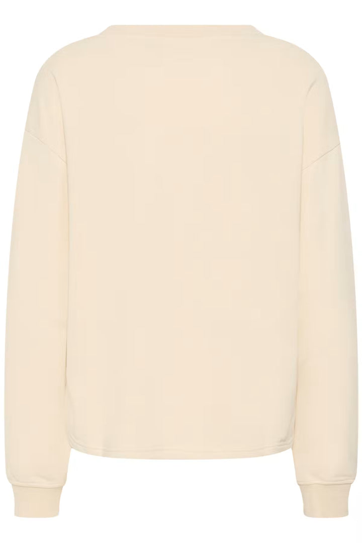 CRLUCIANA SWEATSHIRT "BLEACHED SAND"