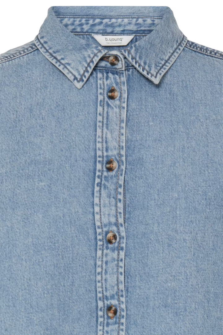 BYLEVENA SHIRT "LIGHT BLUE DENIM"