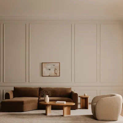 MADRID SECTIONAL - LEFT "TAUPE"
