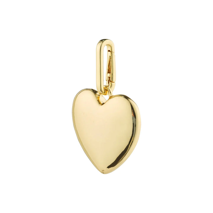 CHARM Recycled Maxi Heart Pendant "Gold"