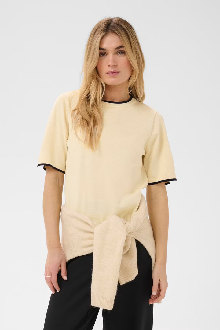MILASZ PULLOVER "BIRCH NIGHTSKY CONTRAST STR/WHITE"