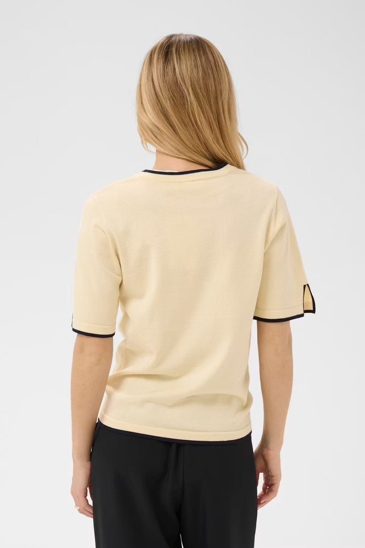 MILASZ PULLOVER "BIRCH NIGHTSKY CONTRAST STR/WHITE"