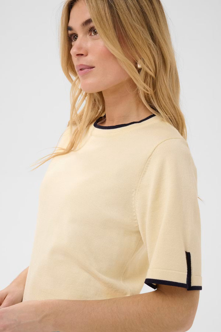 MILASZ PULLOVER "BIRCH NIGHTSKY CONTRAST STR/WHITE"