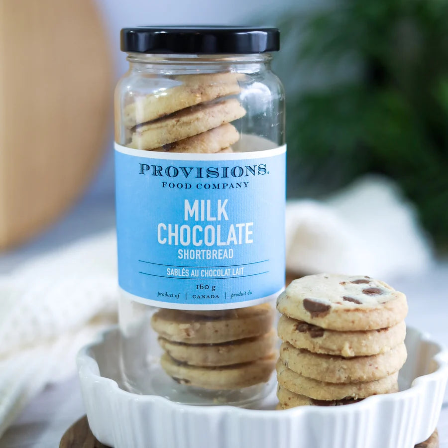 MILK CHOCOLATE SHORTBREAD 160G