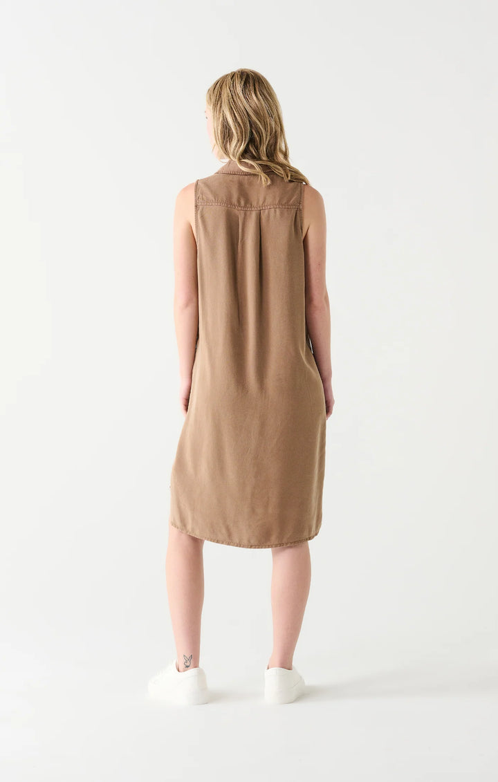 A-LINE TENCEL MINI DRESS