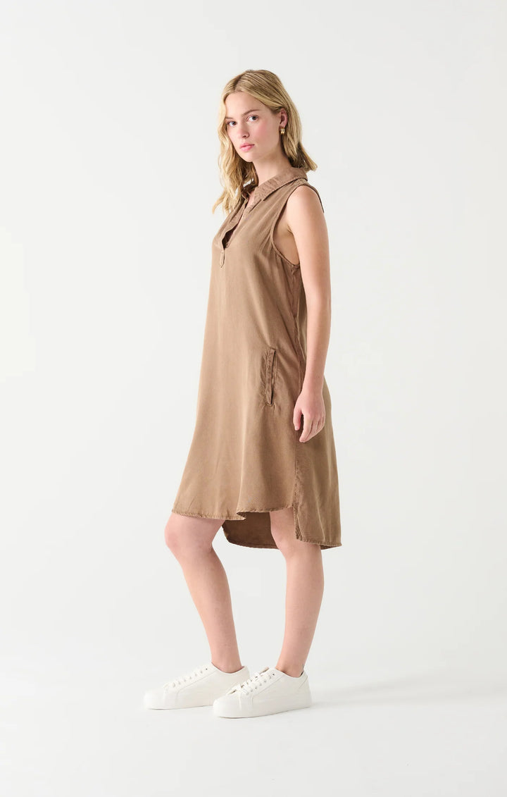 A-LINE TENCEL MINI DRESS