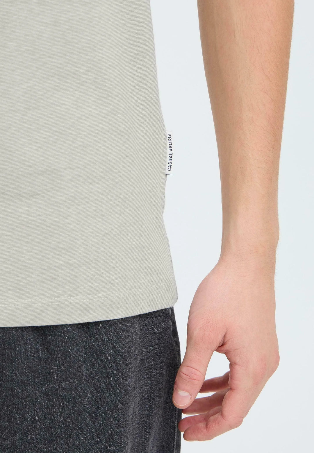 CFTHOR MICRO STRIPED TEE "MOON MIST"