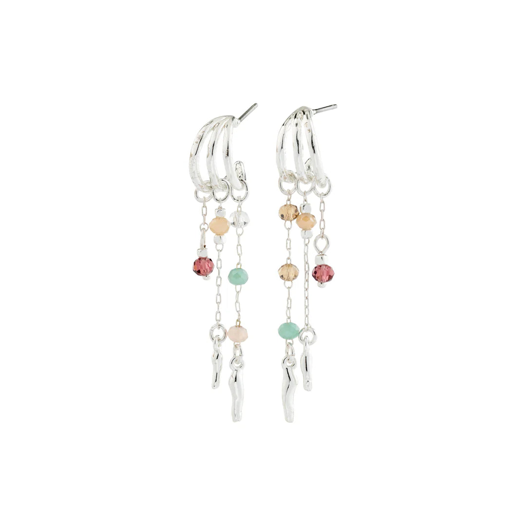 MORIN EARRINGS "SILVER PLATED"
