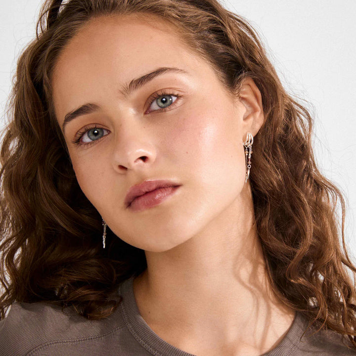 MORIN EARRINGS "SILVER PLATED"
