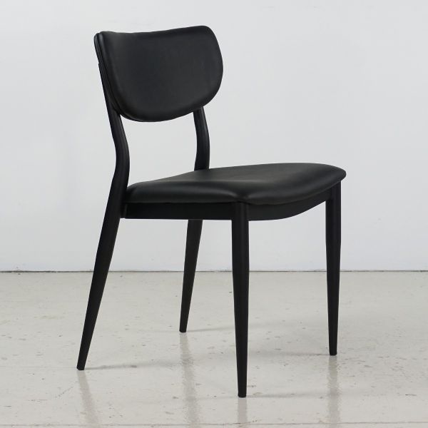 VENNIE STACKABLE METAL DINING CHAIR