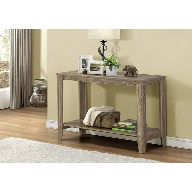 NARROW ACCENT/MEDIA TABLE 44’’ "DARK TAUPE"